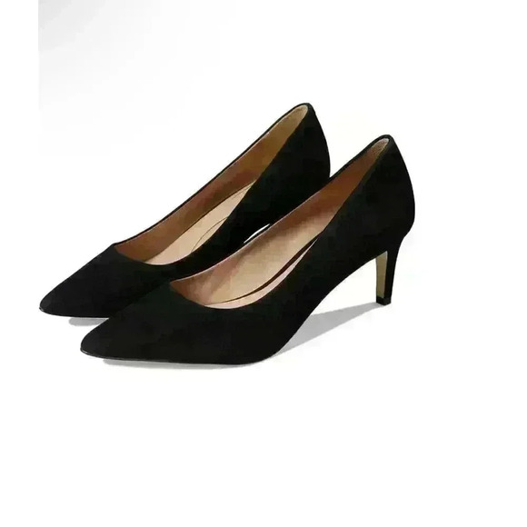 Cole Haan Shoes - Cole Haan Women's Vandam Black Suede Pump, 65mm, Size 9, New!